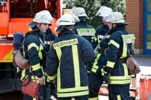 Brandwachen im Einsatz